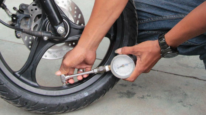 Tekanan Angin Ban Motor