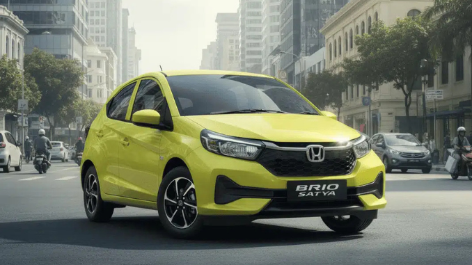 Review Mobil Honda Brio Satya